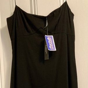 ELIE TAHARI BLACK SILK SPAGHETTI STRAP SLIP DRESS - NEW never worn! SALE! 2nd MD